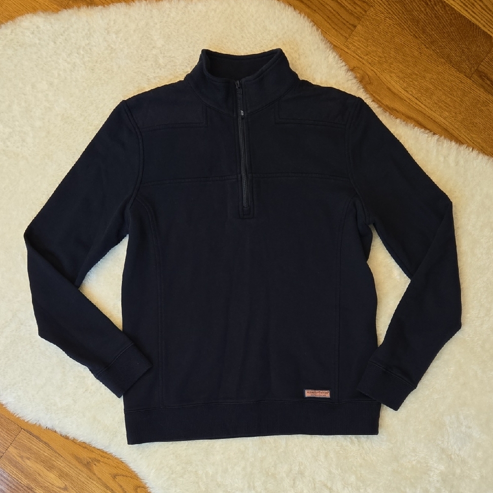 Vineyard Vines Navy Pull Over Sweatshirt, Womens Medium, Great Condition